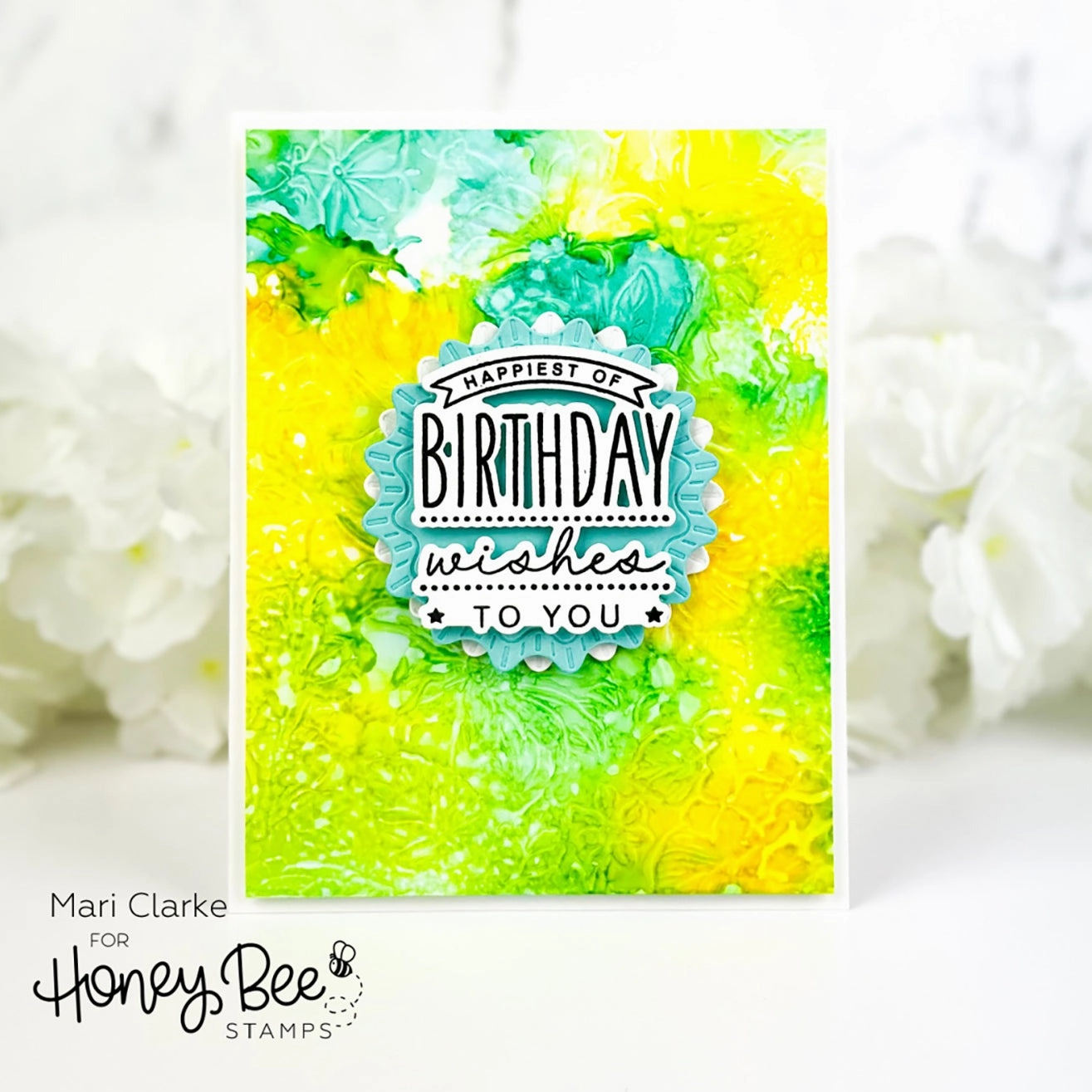 Big Bold Birthday - 4X4 Stamp Set linen