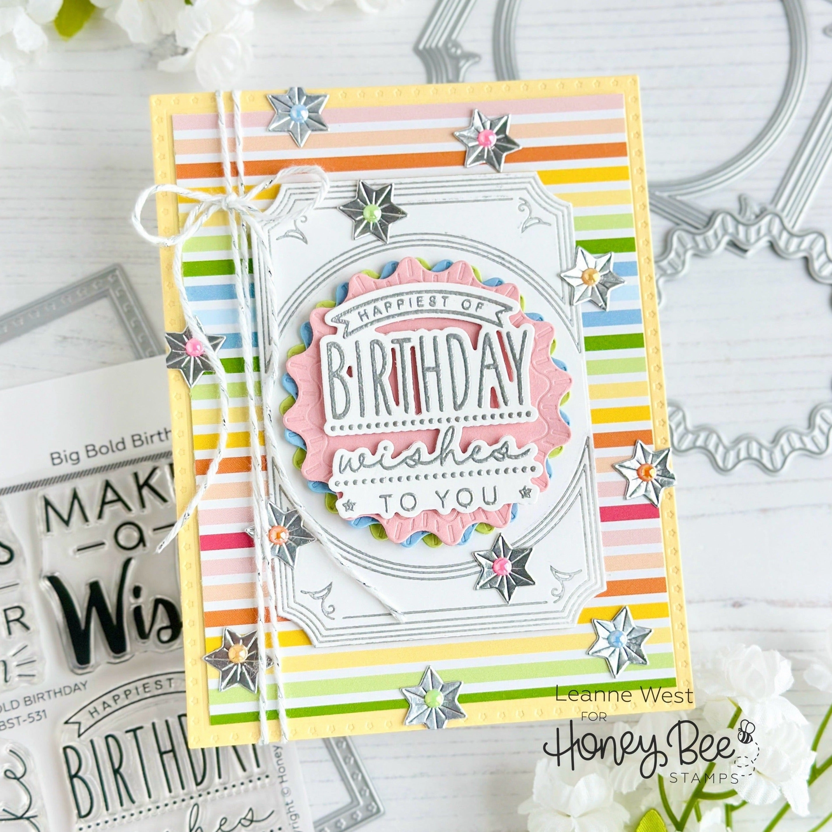 Big Bold Birthday - 4X4 Stamp Set bestselling valuable
