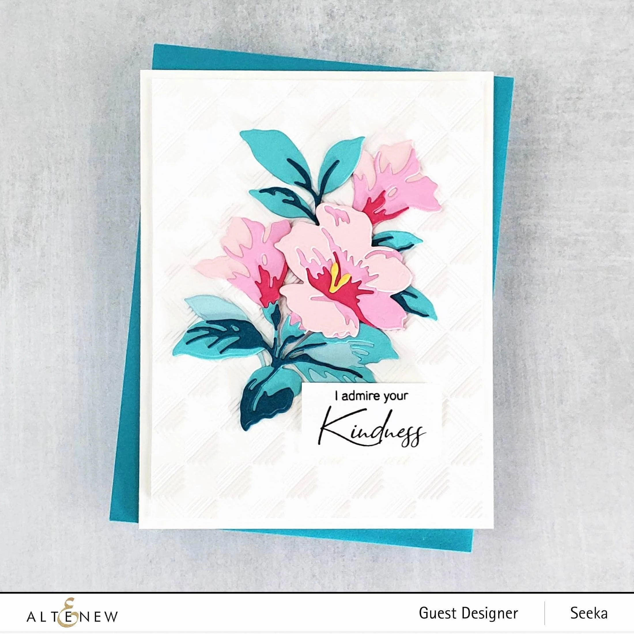organic narrow Climber Flowers Die Set