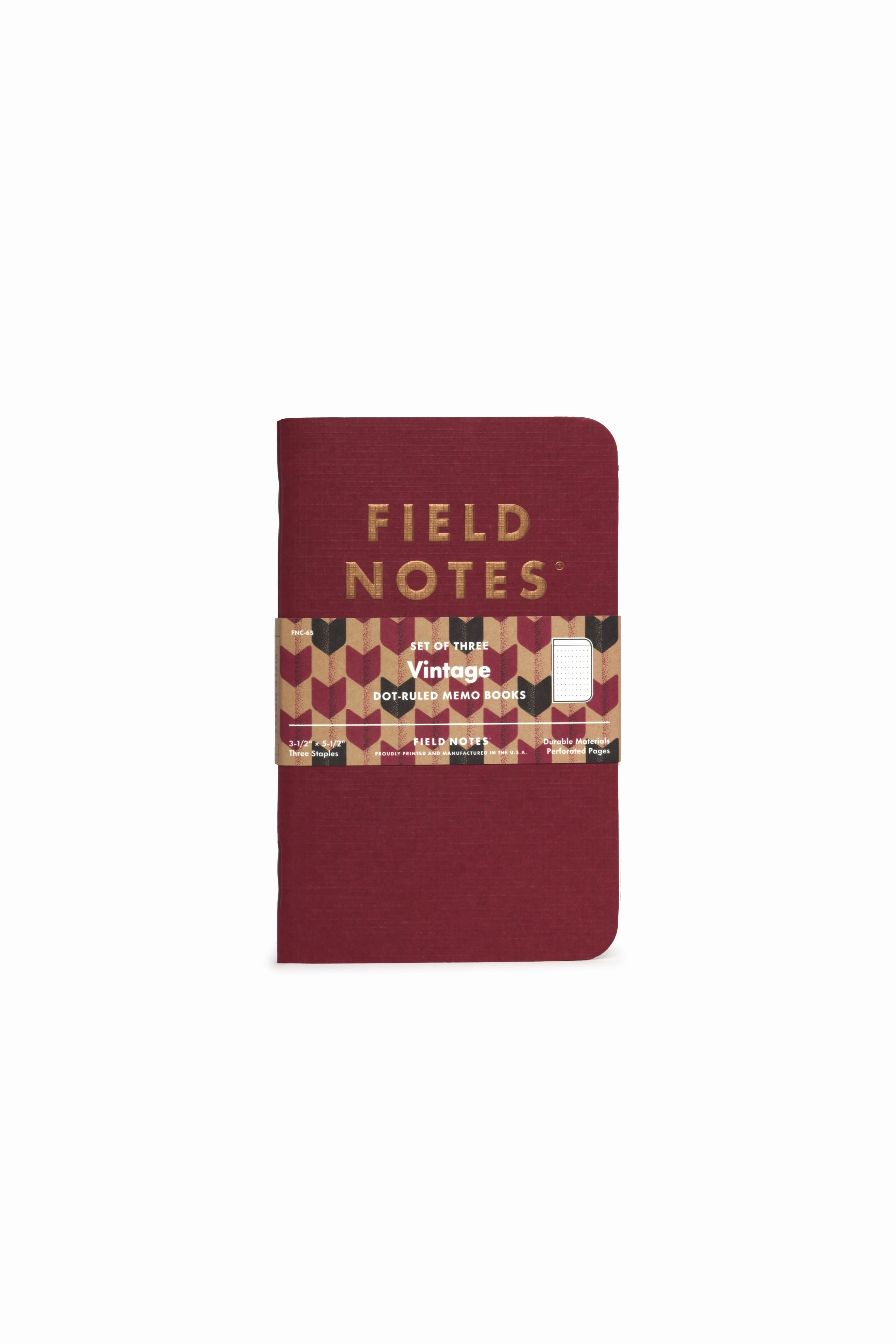 retro Field Notes Vintage Edition 3-Pack