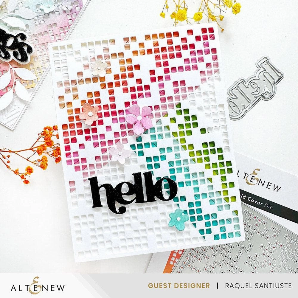 Pixelgrid Cover Die washable