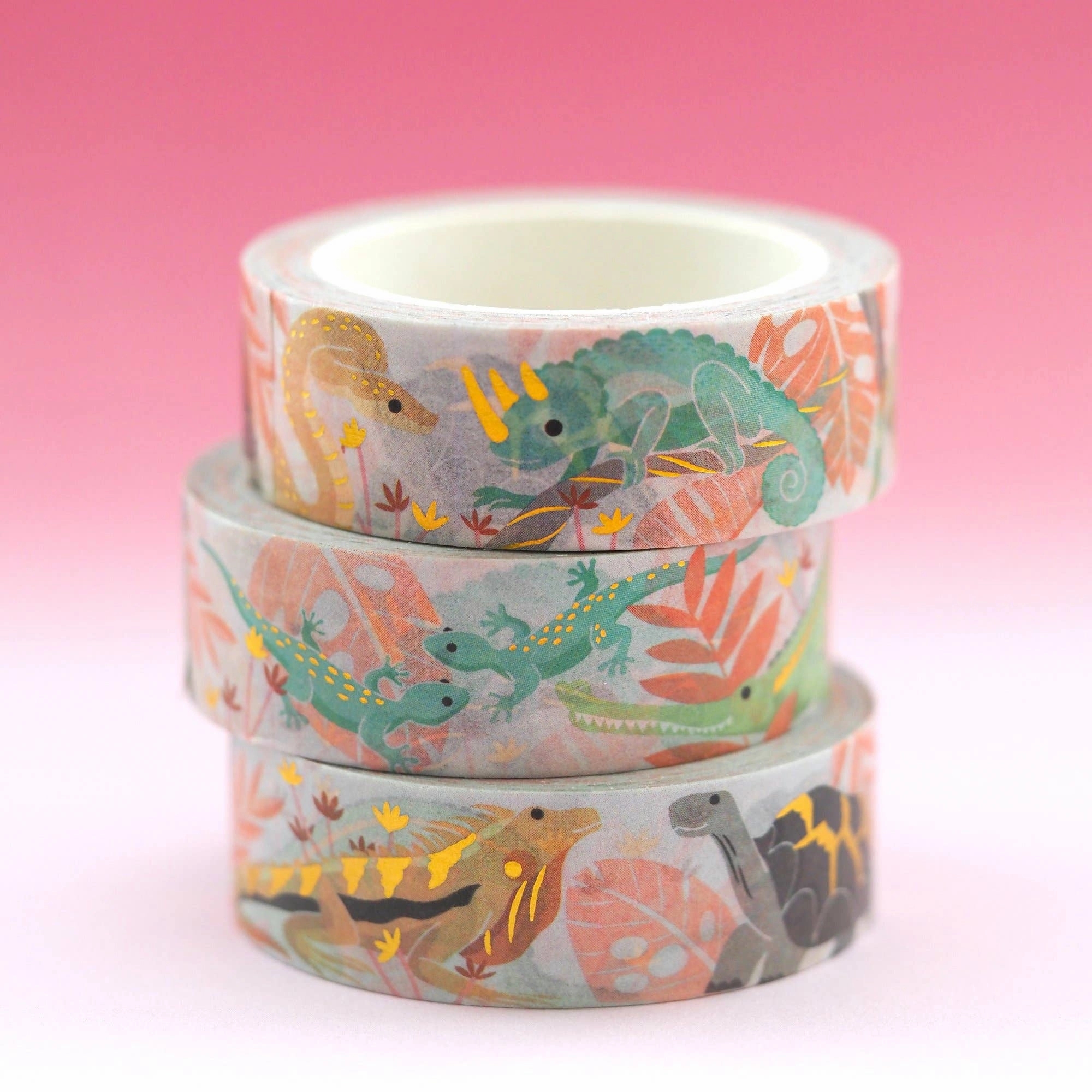 Reptile Washi Tape Shoal organic neutral