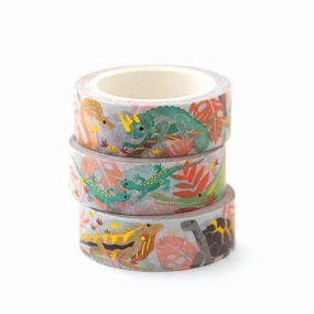 bright Reptile Washi Tape Shoal