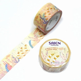 organic Spotted Garden Eel Washi Tape