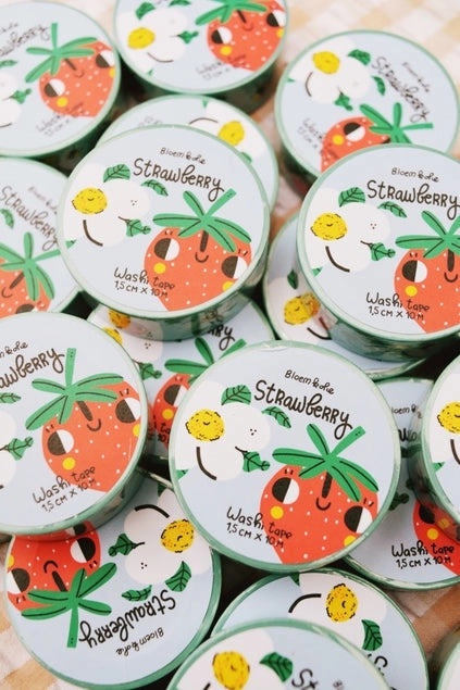Strawberry Washi Tape strong