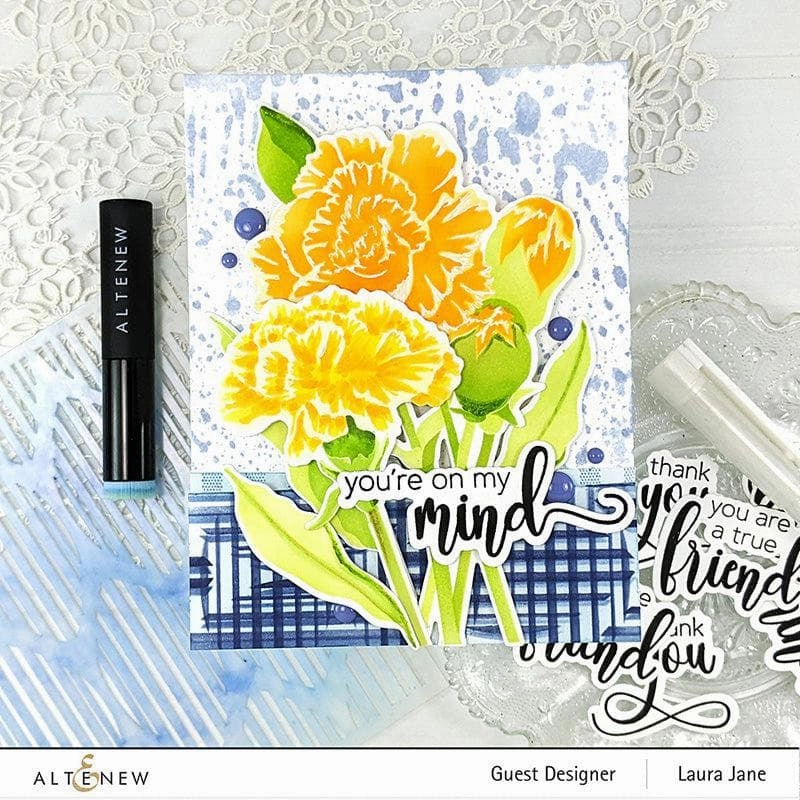 multipack Build-A-Garden: Grand Carnations Add-On Die Set