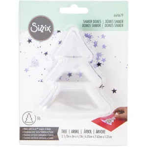 multipack bronze Sizzix Shaker Domes  Tree