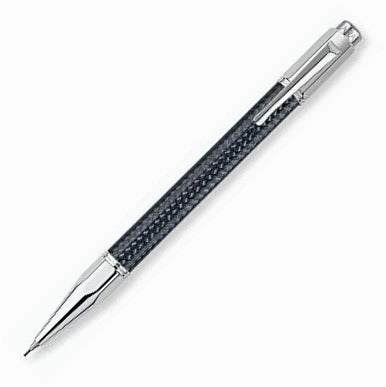 strong wooden Caran D'Ache Varius 3000 Carbon Black Mechanical Pencil