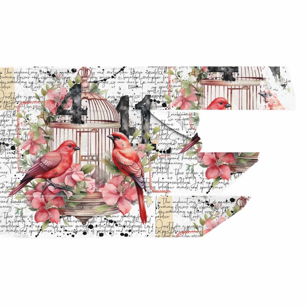 collectible warm Free The Birds Washi Tape