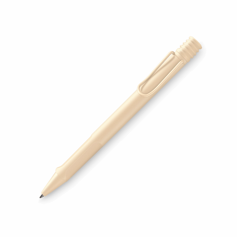 Lamy Safari Cream Ballpoint Pen adjustable reliable