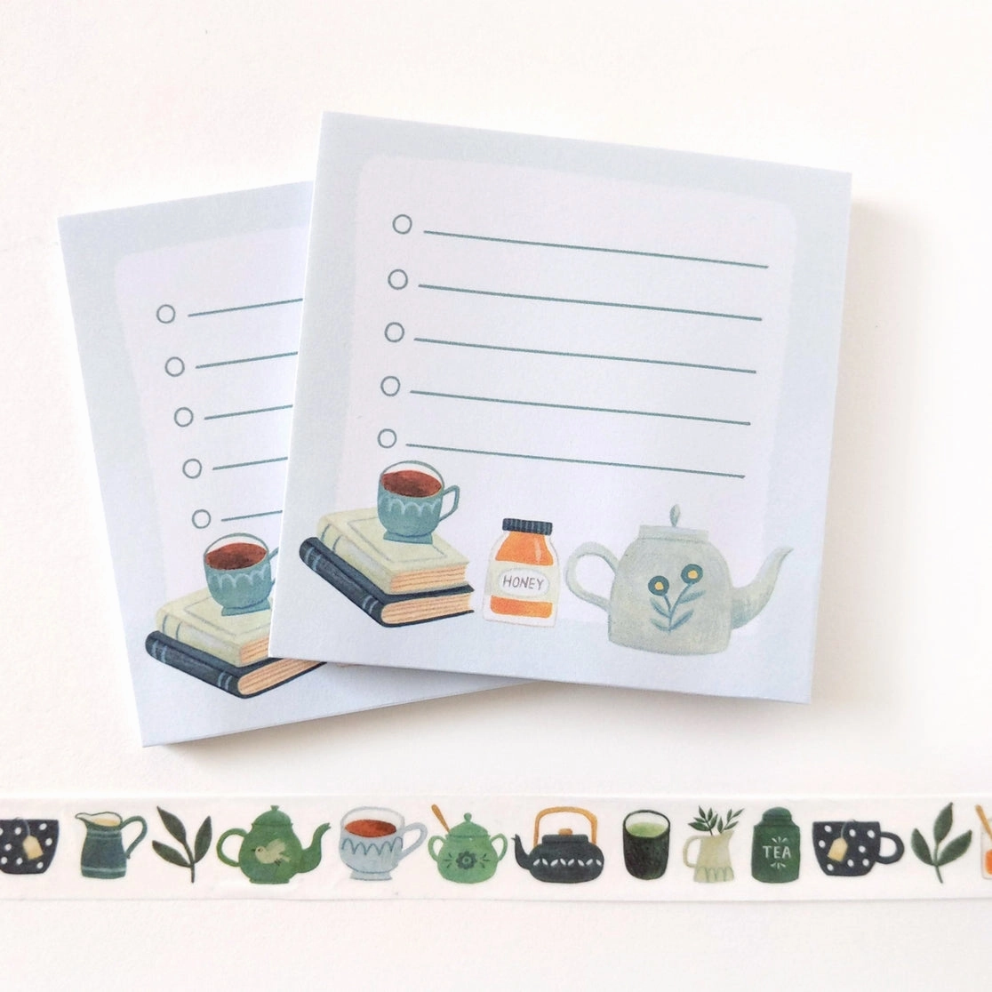refined quickdry Little List Tea Sticky Notes