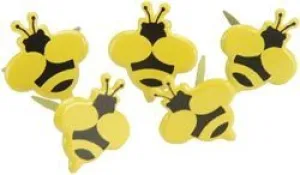 heatproof Bumble Bees  Brads 12  Pieces