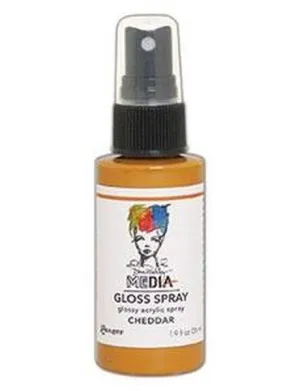 shiny recycled Gloss Sprays - Cheddar