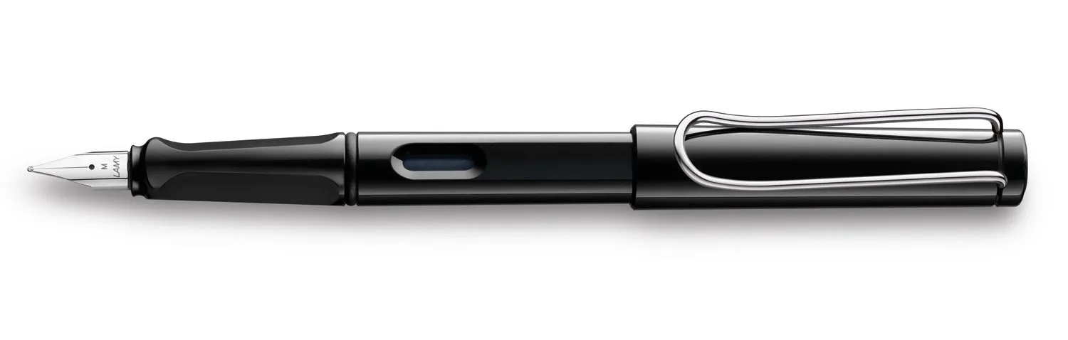 mini trusted Lamy Safari Shiny Black Fountain Pen