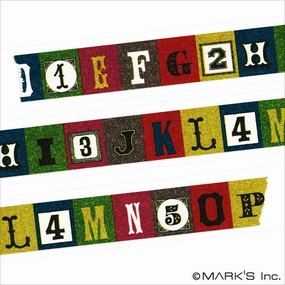 modern springloaded Alphabet Japanese Washi Tape ?  Scrap Deco Mast Masking Tape