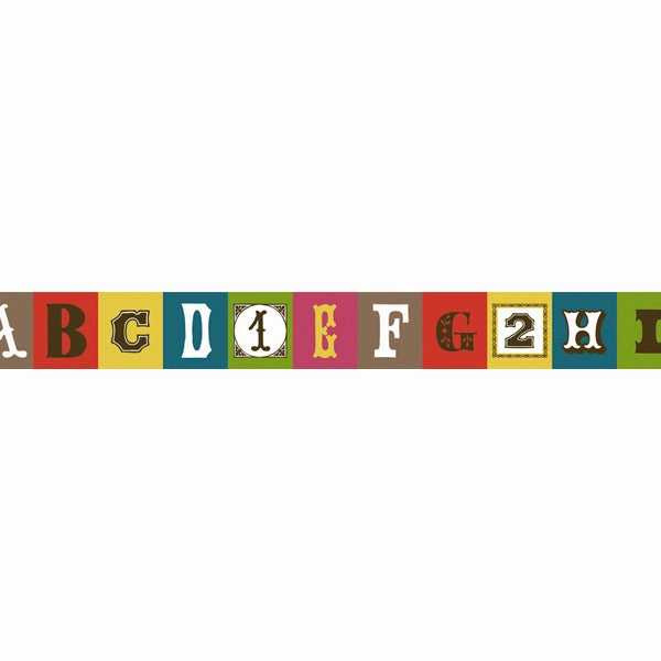 Alphabet Japanese Washi Tape ?  Scrap Deco Mast Masking Tape professional