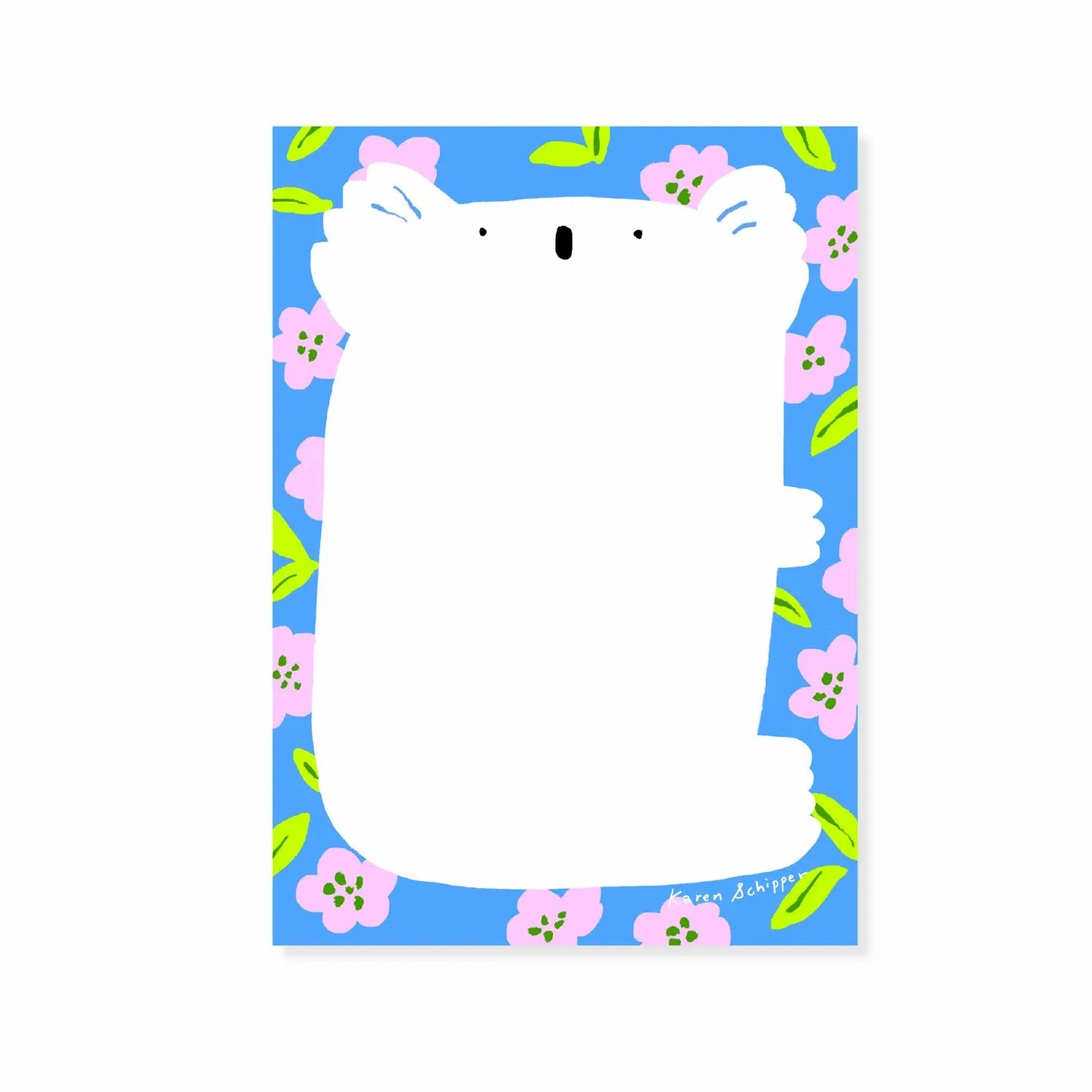 heatproof Kayla Koala 5" X 7" Notepad