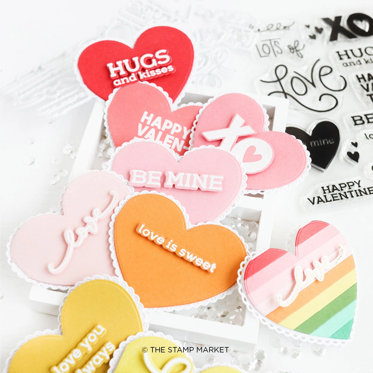 linen Love You Always Stamp