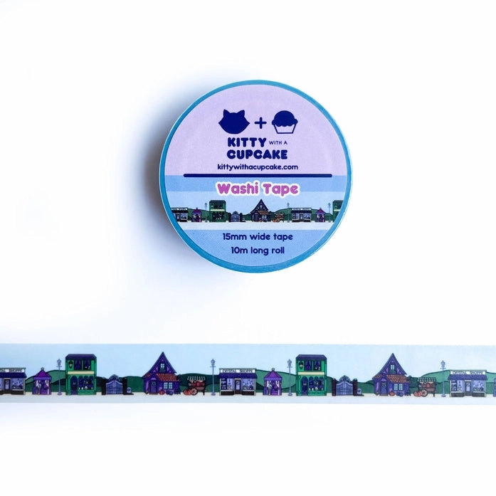 Magical Town Square Washi Tape modern manual
