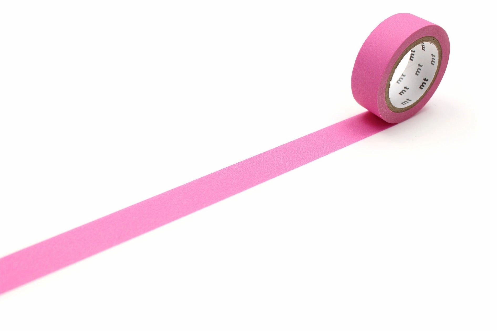 colorful organic Mt Washi Tape Matte Pink