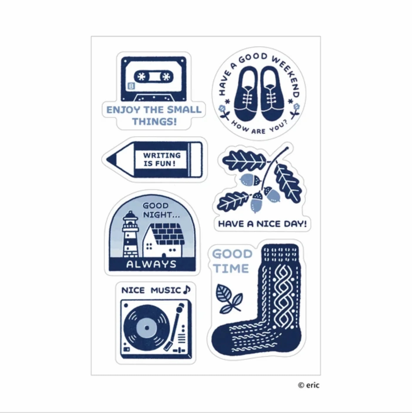 quickdry multipurpose Multi-Sticker Eric Small Things - Favorite Thing