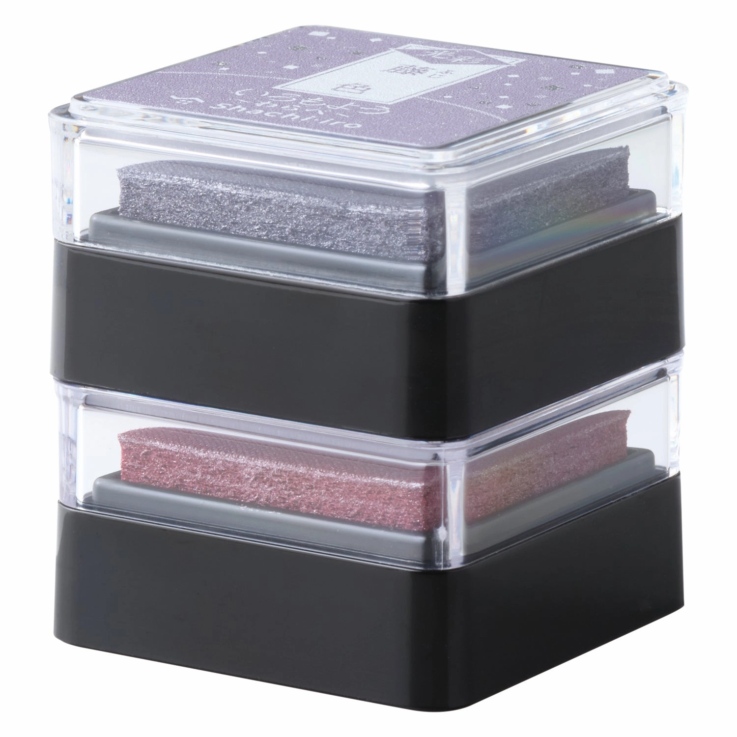 Shachihata Shachi-Iro Mini Shimmer Ink Pad - Peony alloy