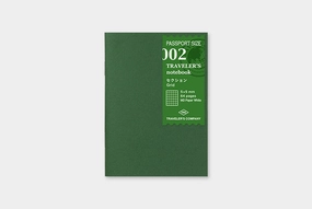 Traveler'S Notebook Refill-Passport Size- Grid Notebook manual