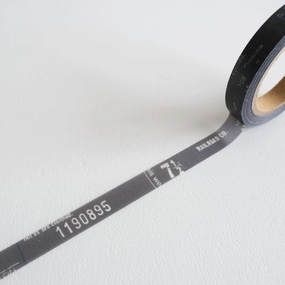 Yohaku Slim Washi Tape - Basic biodegradable