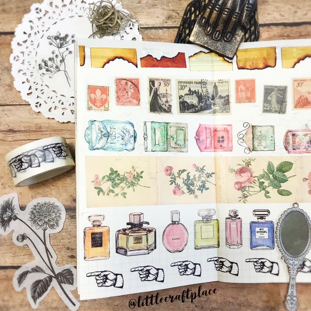 budget Burnt Edge Paper Washi Tape