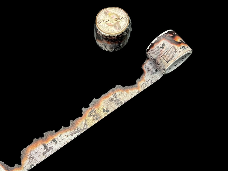 cotton automatic Burnt Edges Washi Tape