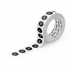 By The Day Washi Tape rubber