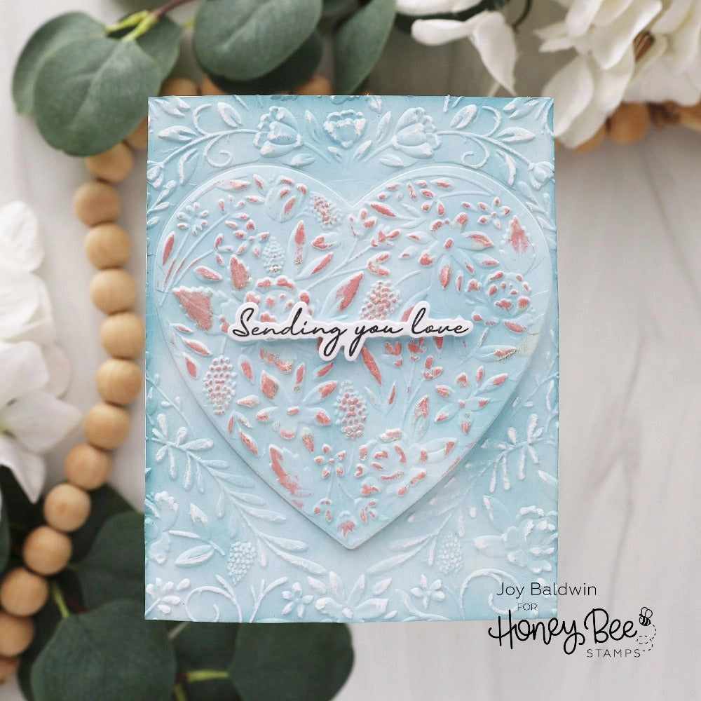 solid retractable By Your Side - 4X6 Stamp Set
