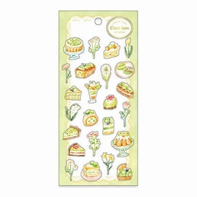 C'Est Bon Light Green Sticker essential metal