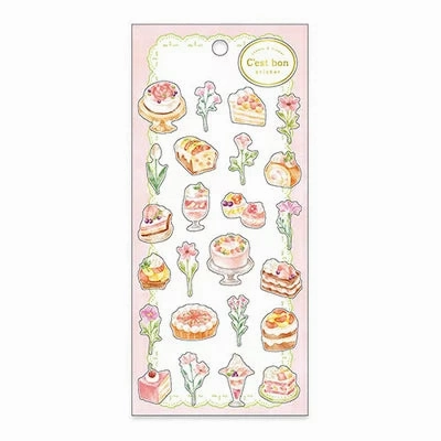 C'Est Bon Light Pink Sticker matte rugged