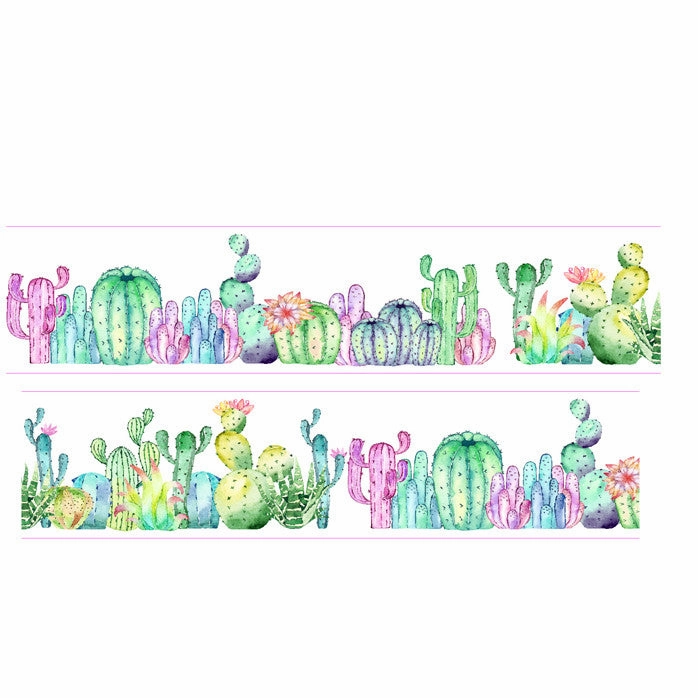 Cactus Garden Washi Tape wrapped everyday