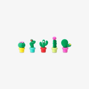 everyday Cactus Scented Erasers // Set Of 5