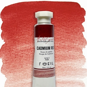 Cadmium Red Pr108 - Artist Grade Handmade Honey Based Watercolor Tube 15Ml daily springloaded