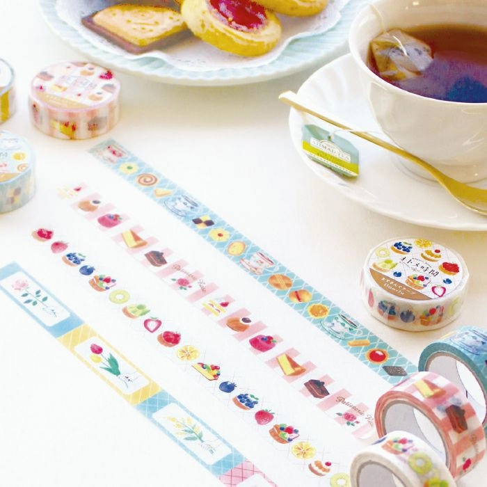Cake Washi Tape colorful retro