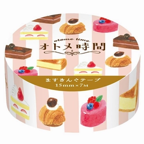 Cake Washi Tape wrapped heatproof