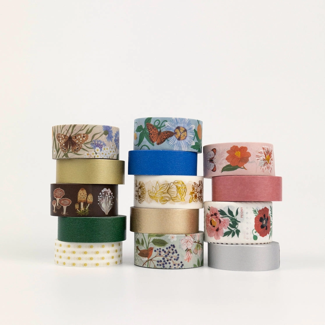 muted cotton Camellia Washi Tape