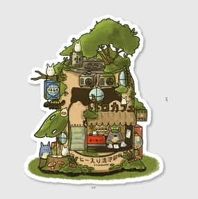 Canned Coffee Cafe Vinyl Sticker manual