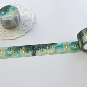 Canopy Glow Washi Tape - Woodland Lantern multipurpose quality