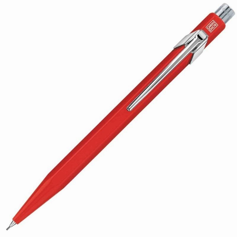 Caran D'Ache 844 Metal Red Mechanical Pencil maxi