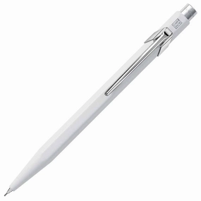 Caran D'Ache 844 Metal White Mechanical Pencil set