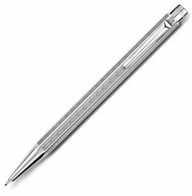 Caran D'Ache Ecridor Chevron Palladium Mechanical Pencil tall small