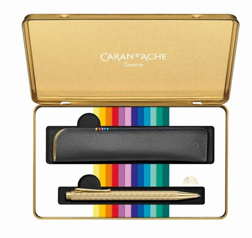 synthetic Caran D'Ache Ecridor Sunlight Gift Set Ballpoint Pen