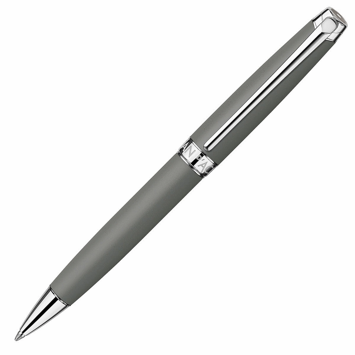 reliable Caran D'Ache Leman Matte Grey Ballpoint Pen