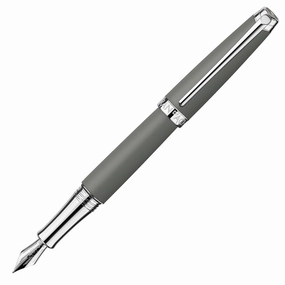 Caran D'Ache Leman Matte Grey Fountain Pen bronze