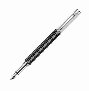 exclusive Caran D'Ache Varius Ceramic Black Fountain Pen