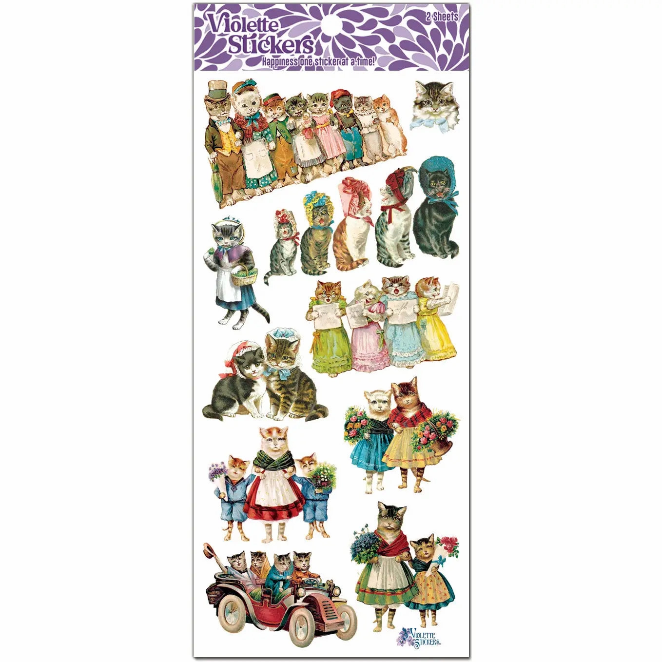 Cat Sing-A-Long Stickers boxed slim